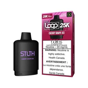 STLTH Loop 25K Pod Pack - Cherry Grape Ice