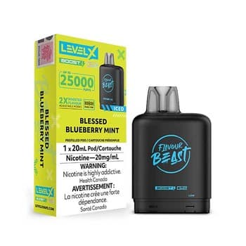 Level X Flavour Beast G2 Boost 25K Pod - Blessed Blueberry Mint