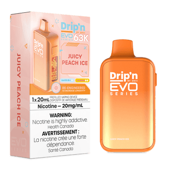 Drip'n by Envi EVO 63K - Juicy Peach Ice