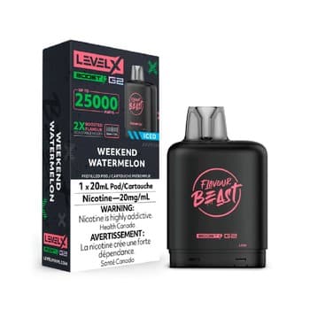 Level X Flavour Beast G2 Boost 25k Pod - Weekend Watermelon Iced