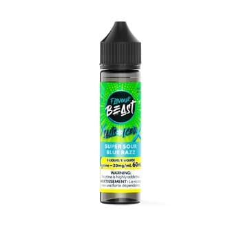 Flavour Beast - Super Sour Blue Razz Iced 60ml Salt