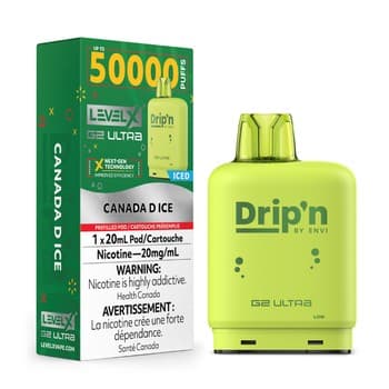 Level X Drip'n G2 Ultra 50K Pod - Canada D Ice