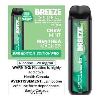 BREEZE SMOKE PRO - Glubule Mint (Chew Mint)