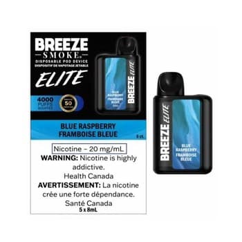 Breeze Elite 4000 - Blue Raspberry
