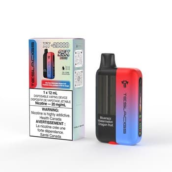 TESLACIGS 25K - Bluerazz Watermelon Dragon Fruit