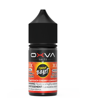 OXVA x Flavour Beast - Fresh Peach Cherry Lemon Ice 30ml Salt