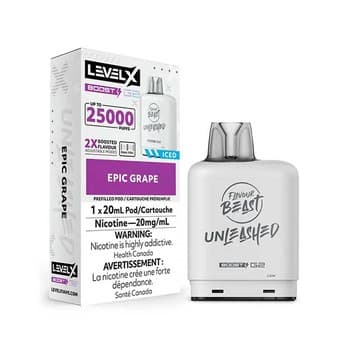 Level X Flavour Beast Unleashed G2 Boost 25K Pod - Epic Grape Iced