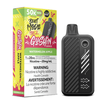 Flavour Beast Mode Max 2 50k - Gushin' Watermelon Apple