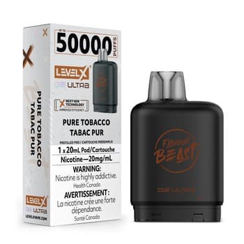 Level X Flavour Beast G2 Ultra 50K Pod - Pure Tobacco