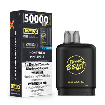 Level X Flavour Beast G2 Ultra 50K Pod - Honeydew Pineapple Iced