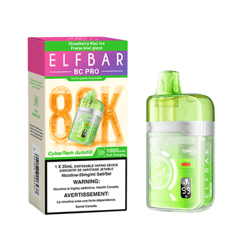 Elf Bar BC Pro 80K - Strawberry Kiwi Ice