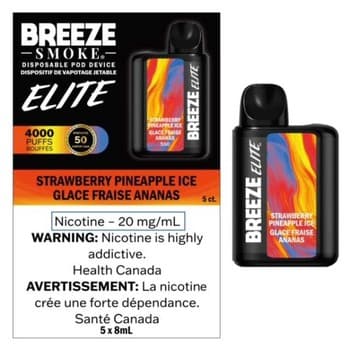 BREEZE ELITE 4000 - Strawberry Pineapple Ice