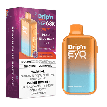 Drip'n by Envi EVO 63K - Peach Blue Razz Ice