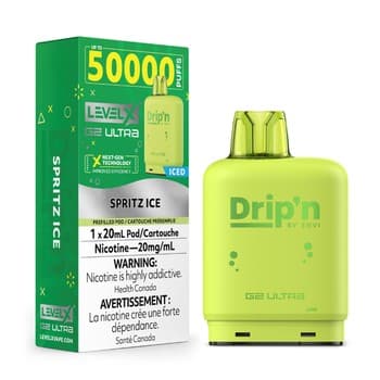 Level X Drip'n G2 Ultra 50K Pod - Spritz Ice