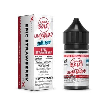 Flavour Beast Unleashed - Epic Strawberry Iced 30ml Salt