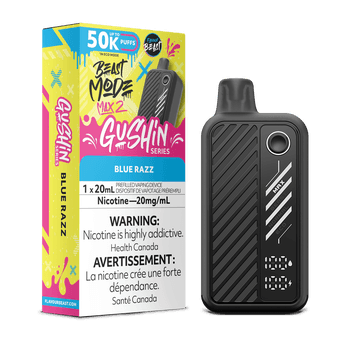 Flavour Beast Mode Max 2 50k - Gushin' Blue Razz