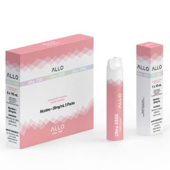 Allo Ultra 2500 - Strawberry Banana
