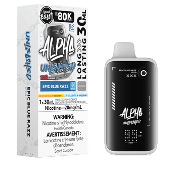 Flavour Beast Unleashed Alpha 80K - Epic Blue Razz Iced