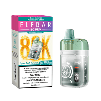 Elf Bar BC Pro 80K - Green Apple Ice