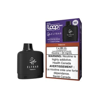 STLTH LOOP MAX x ELF BAR 50K Pod - Tobacco