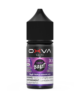 OXVA x Flavour Beast - Fresh Triple Grape Ice 30ml Salt