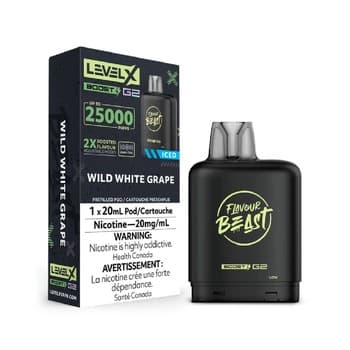 Level X Flavour Beast G2 Boost 25k Pod - Wild White Grape Iced