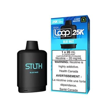 STLTH Loop 25K Pod Pack - Blue Razz