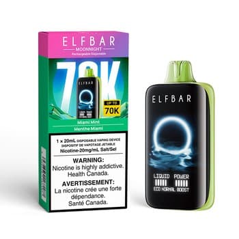 Elf Bar MoonNight 70k - Miami Mint