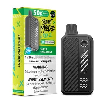 Flavour Beast Mode Max 2 50k - Super Spearmint Iced