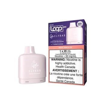 STLTH Loop Max X Elf Bar 50K Pod - White Peach Ice