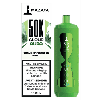 Mazaya Cloud Aura 50K - Citrus Watermelon Berry