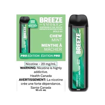 BREEZE Smoke Pro - Glubule Mint (Chew Mint)