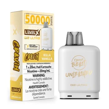 Level X Flavour Beast Cravin' G2 Ultra 50K Pod - Killa Vanilla