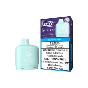 STLTH Loop Max X Elf Bar 50K Pod - Sour Blue Razz Ice