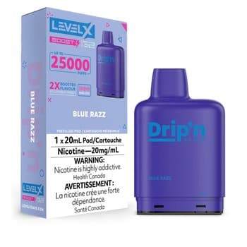 Level X Drip'n G2 Boost 25K Pod - Blue Razz