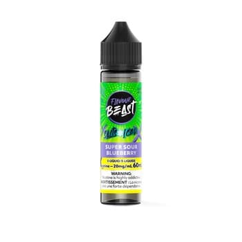 Flavour Beast - Super Sour Blueberry Iced 60ml Salt
