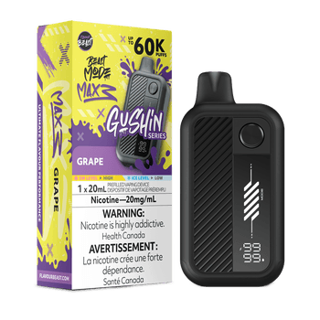 Flavour Beast Gushin' Beast Mode Max 3 60K - Grape