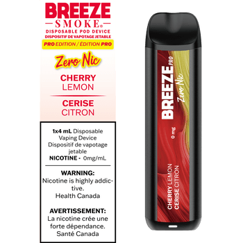 Breeze Pro Zero Nic - Cherry Lemon