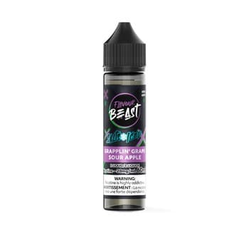 Flavour Beast - Grapplin' Grape Sour Apple Iced 60ml Salt