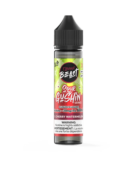 Flavour Beast Sour Gushin' Series - S. Cherry Watermelon 60ml Salt