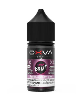 OXVA x Flavour Beast - Fresh Blackberry G Ice 30ml Salt