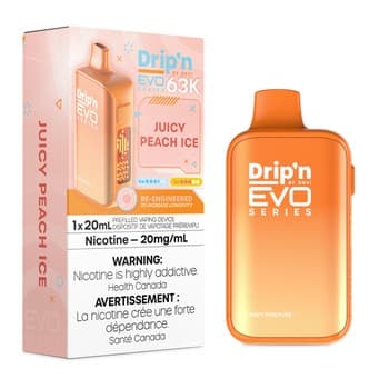 Drip'n by Envi EVO 63K - Juicy Peach Ice