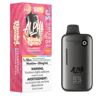 Flavour Beast Alpha 80K - Strawberry Banana Bliss Iced