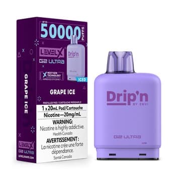 Level X Drip'n G2 Ultra 50K Pod - Grape Ice