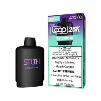 STLTH Loop 25K Pod Pack - White Grape Ice