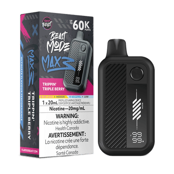 Flavour Beast Mode Max 3 60K - Trippin' Triple Berry
