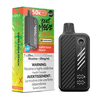 Flavour Beast Mode Max 2 50k - Super S. Peach Iced