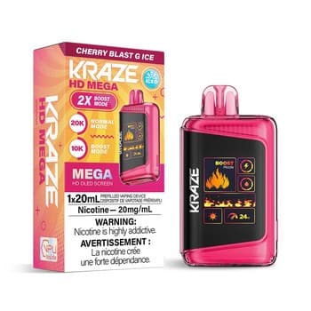 Kraze HD Mega - Cherry Blast G Ice