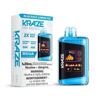 Kraze HD Mega - Blue Razz Lemon Ice