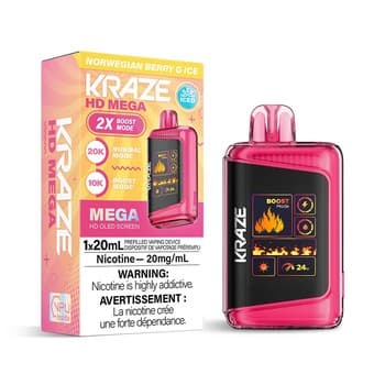 Kraze HD Mega - Norwegian Berry G Ice